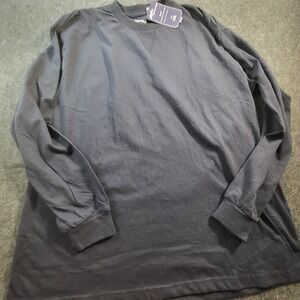 Jackson Hole Long Sleeve Shirt  Men's 2XL Navy Blue New With Tags